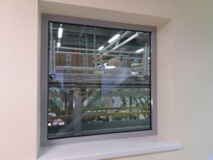 Огнестойкое окно нестандартного размера / серия FRM5117