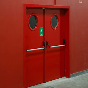 Противопожарная дверь 2000×1800 / серия FRM55195