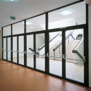 Противопожарная перегородка комбинированного типа / серия FRM5395